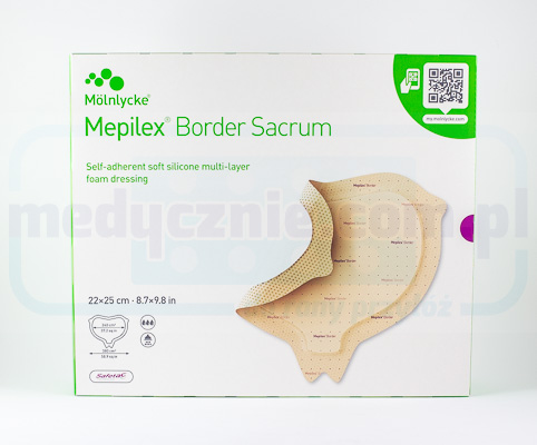 Mepilex Bordüre Kreuzbein 22cm* 25cm 1St.